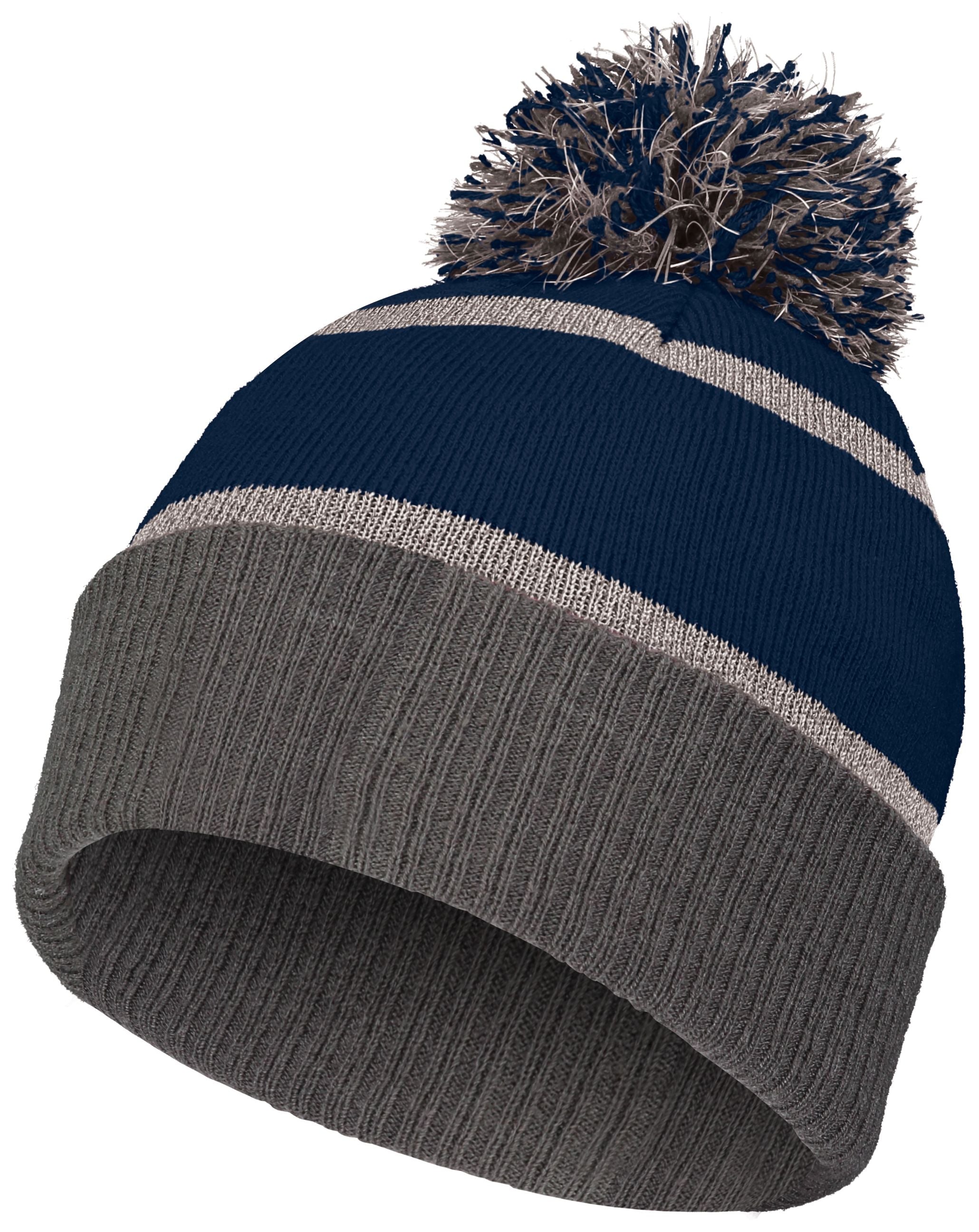 Holloway Reflective Beanie - Navy/Carbon