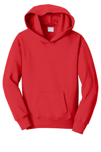 Port & Company Fan Favorite Hood Youth - Red