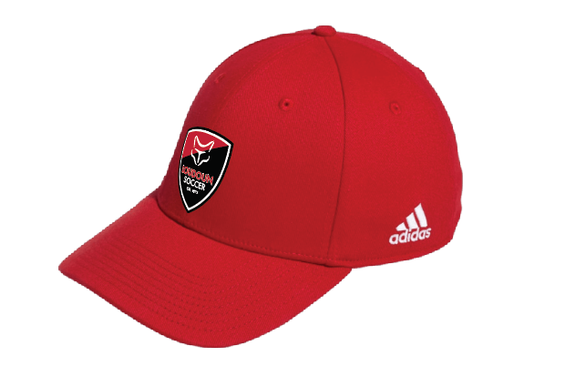 Adidas Structured Flex Cap Loudoun - Red EC2655-LOUDOUNRED