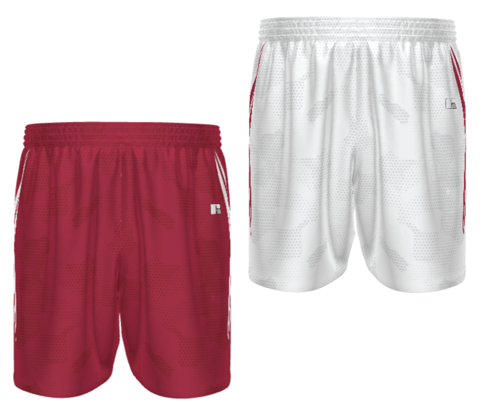 Russell Dynaspeed Reversible Short - Red