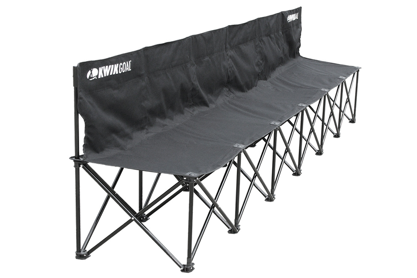 Kwik Goal 6-Seat Kwik Bench Black 9B906