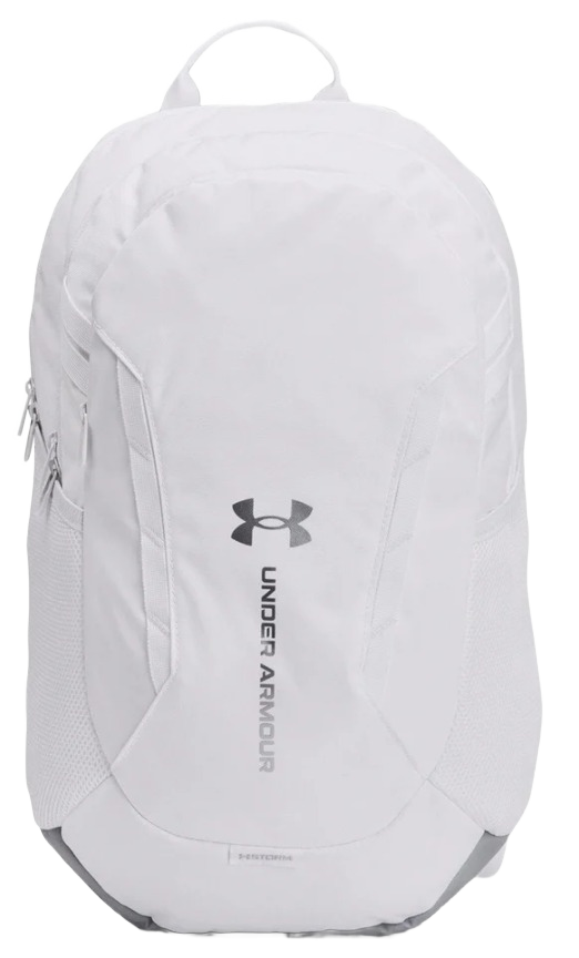 Under Armour Hustle 6.0 Team Backpack- White 1384673-100