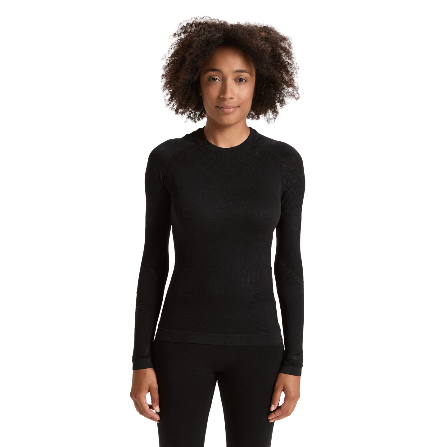 Diadora Womens Long Sleeve Training T-Shirt - Black 102.173436-80013