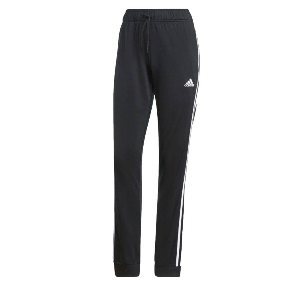 Adidas Women s Warm Up Tricot Slim Tapered 3 Stripes Track Pants Black M