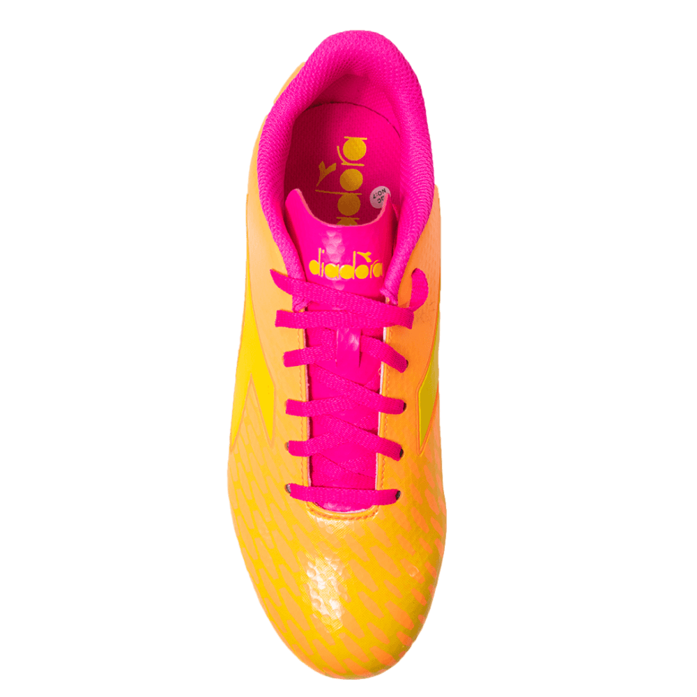 Diadora SMU Cattura LPU Youth Soccer Cleats - Orange