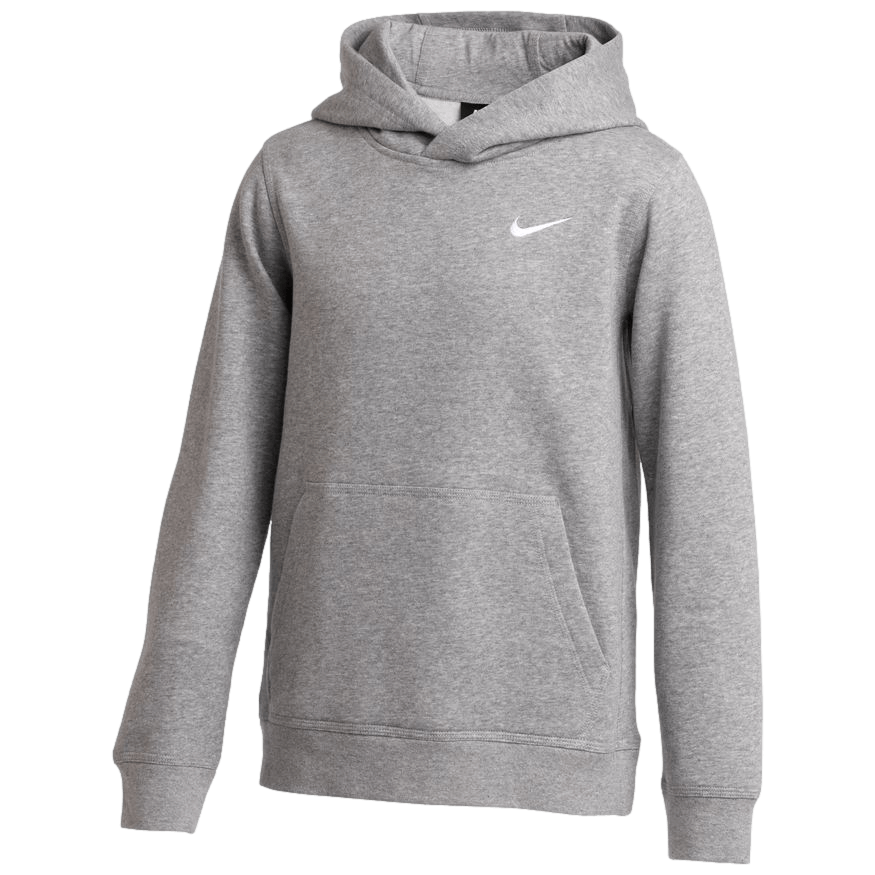 Nike Youth Team Club Fleece Hoodie - Dark Grey Heather CJ1773-063