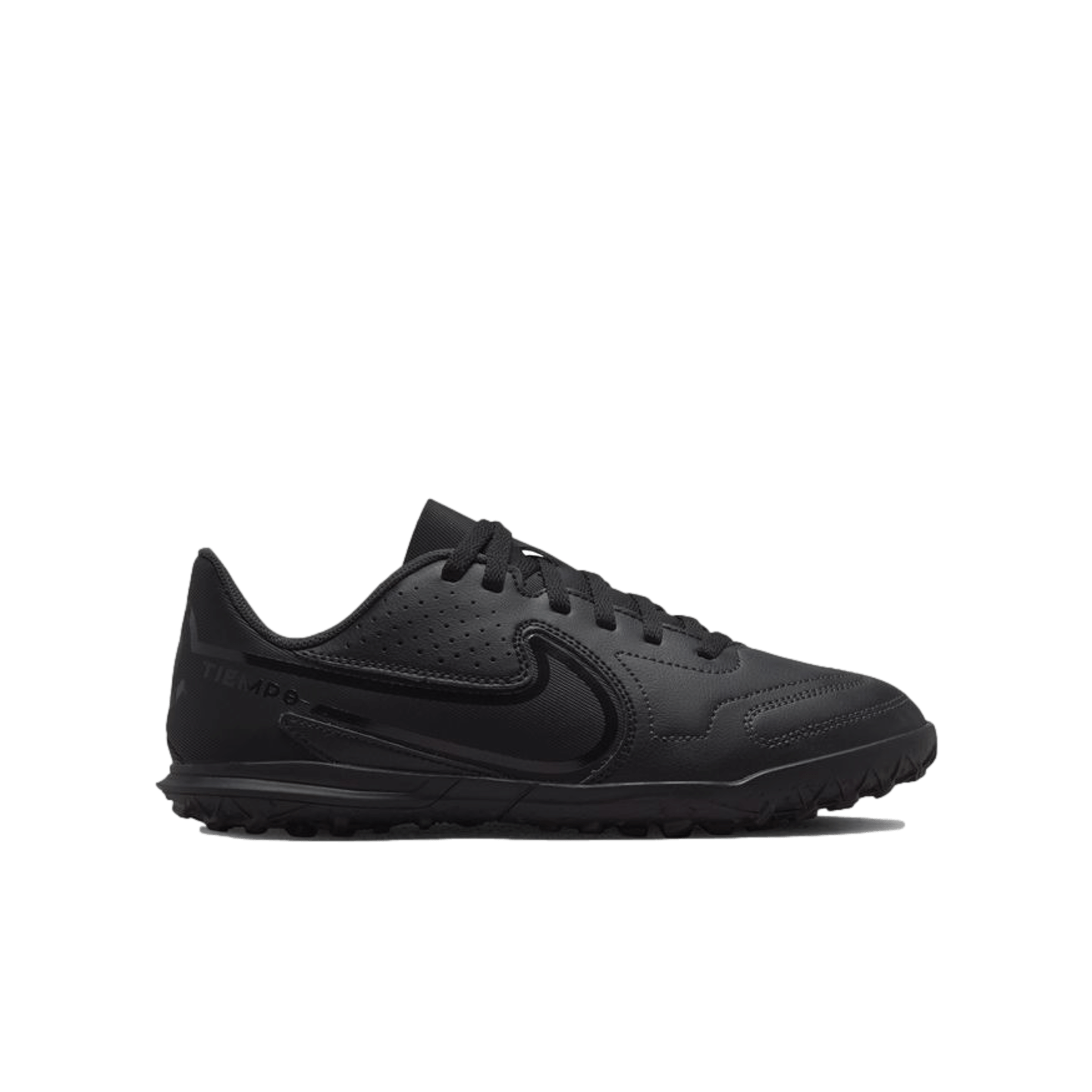Nike Tiempo Legend 9 Club Youth Turf Shoes - Black Nike Tiempo Legend 9 Club Youth Turf Shoes - Black