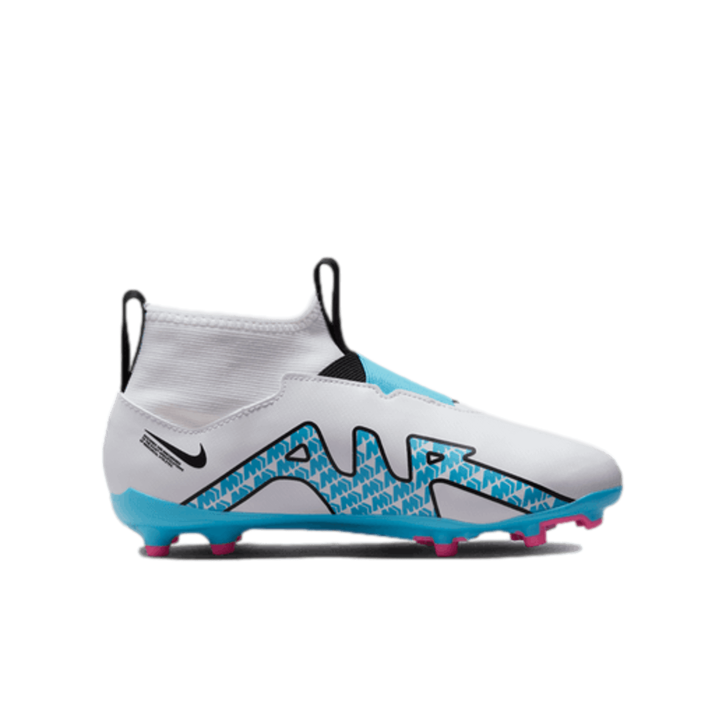 Nike Zoom Mercurial Superfly 9 Academy Youth Firm Ground Cleats Soccer DJ5623 146 Blue