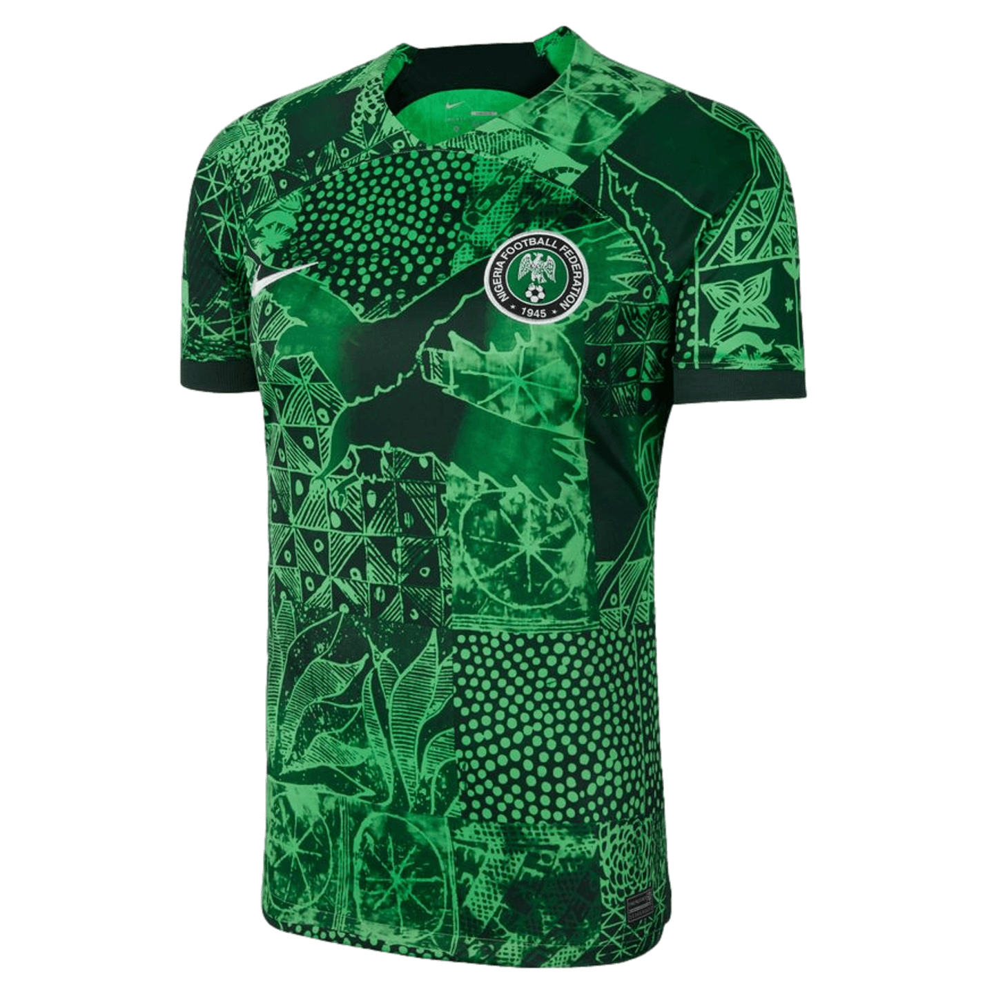 Camiseta de local Nike Nigeria Mundial 2022 para mujer