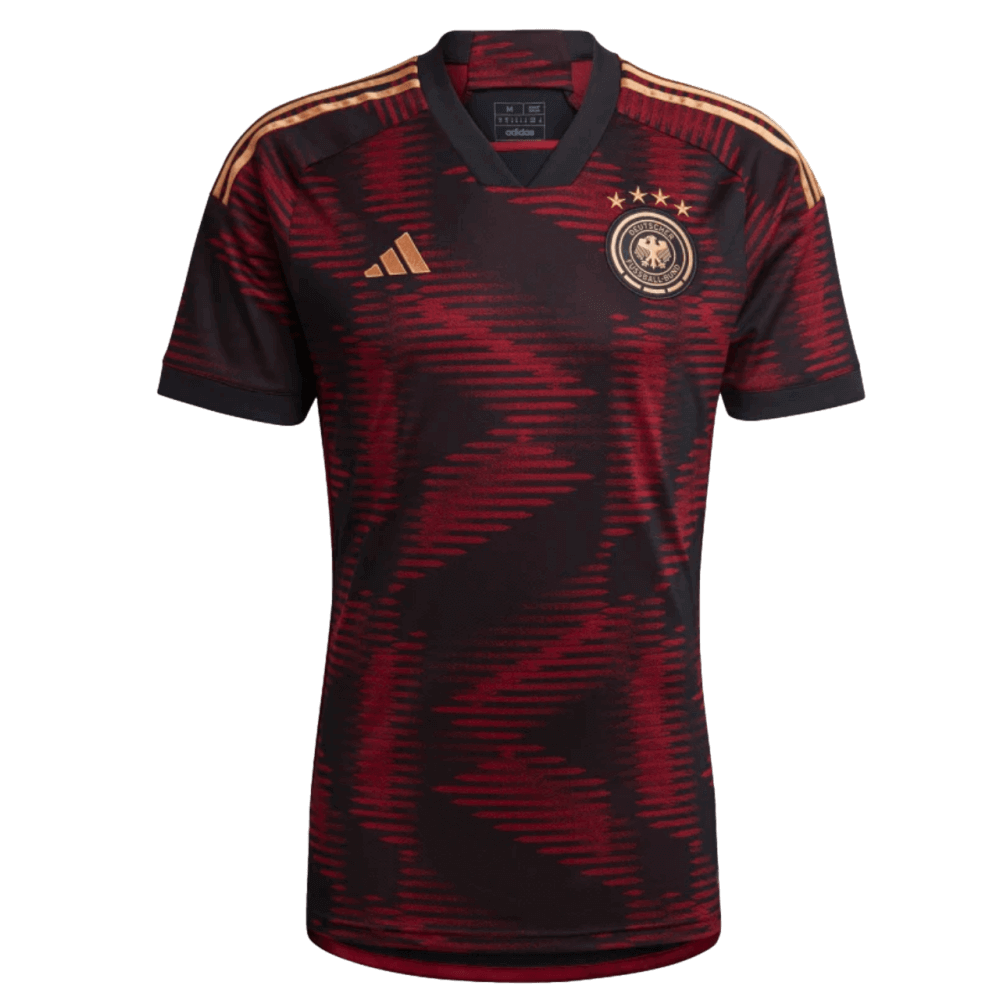 Adidas Germany 2022 World Cup Men's Away Jersey Red/Black
