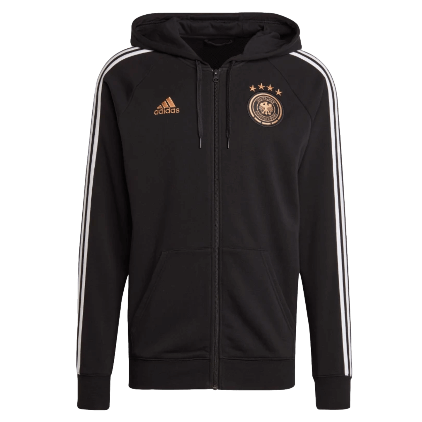 Adidas Germany 22 DNA Full Zip Hoodie Adidas Germany 22 DNA Full Zip Hoodie