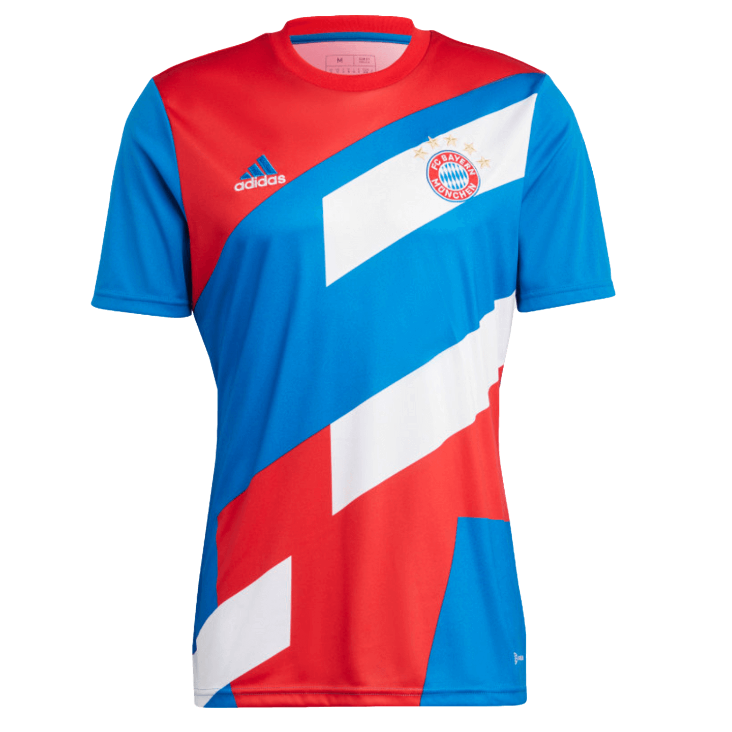 Adidas Men's Bayern Munich Pre-Match Soccer Jersey - Red Adidas Men's Bayern Munich Pre-Match Soccer Jersey - Red