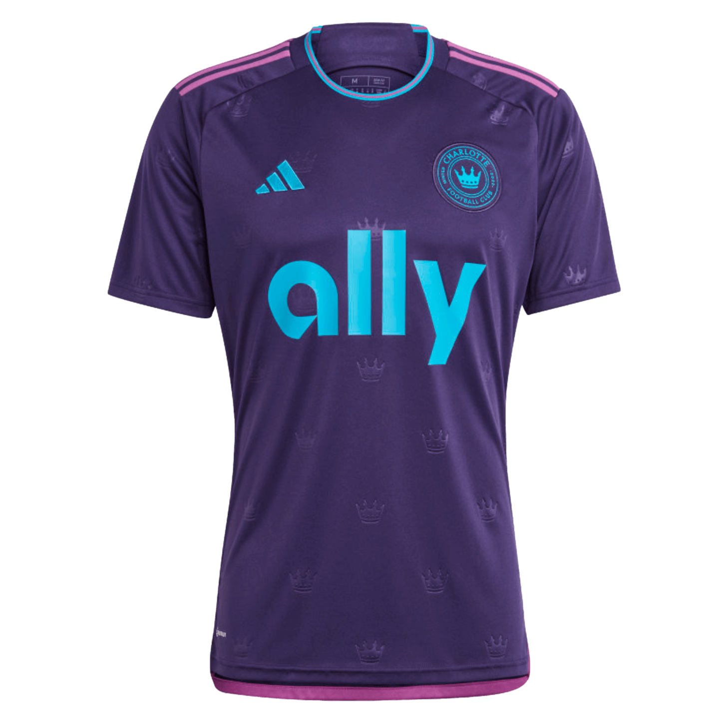 Adidas Charlotte FC 23/24 Away Jersey Soccer HI1848 Purple Adidas Charlotte FC 23/24 Away Jersey Soccer HI1848 Purple