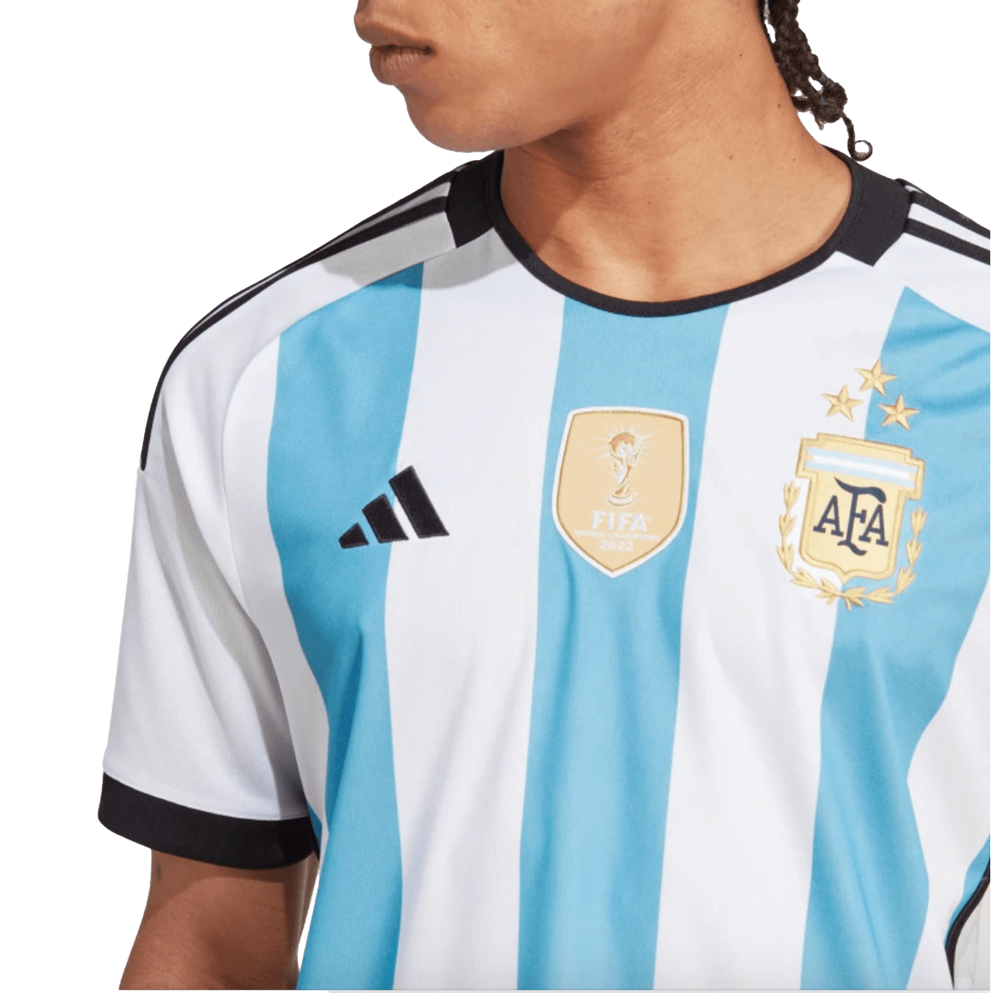 Adidas Argentina 2022 3-Star Winners Home Jersey IB3597