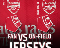 On-field vs Fan Jerseys - What’s the difference?