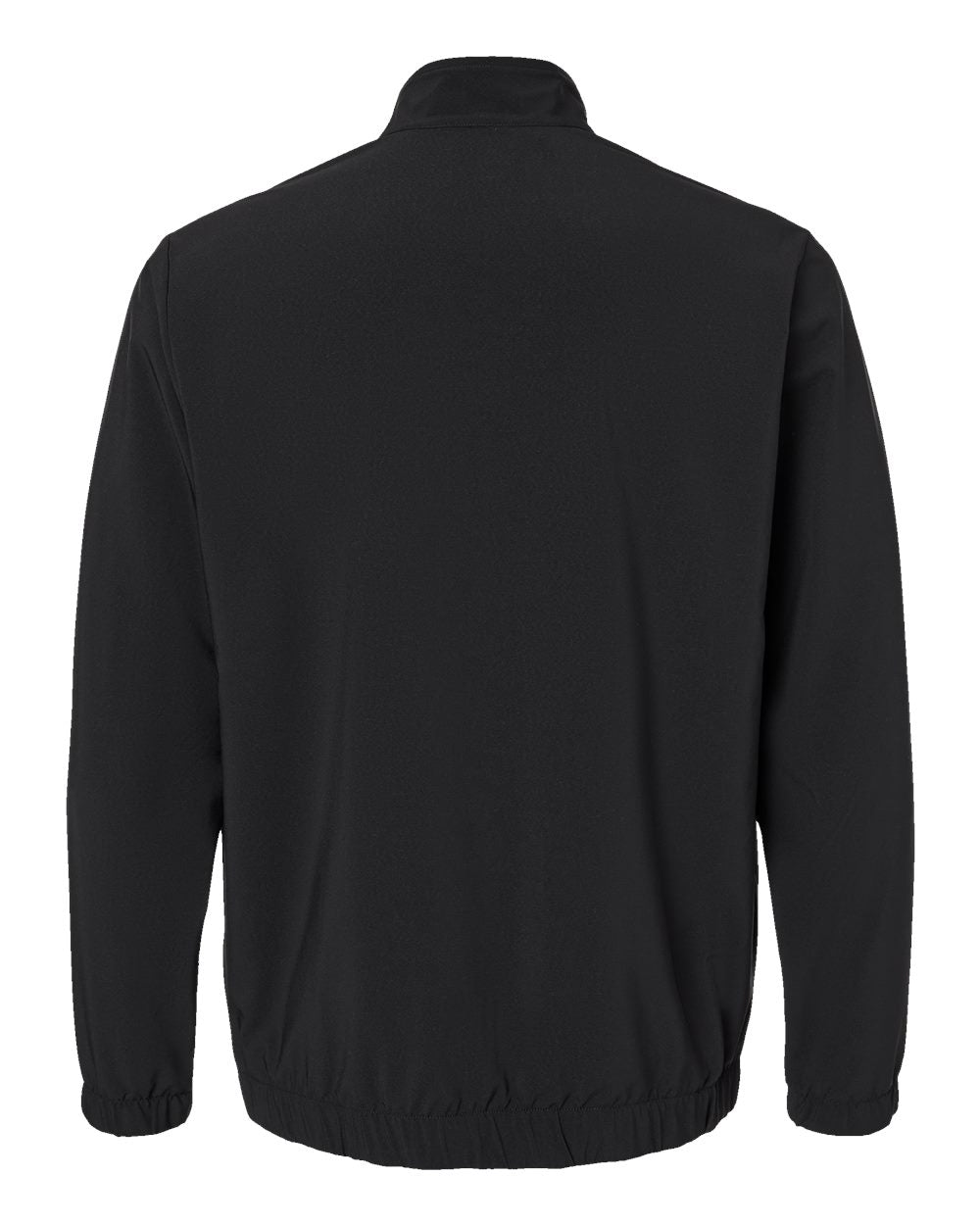 adidas Stretch Woven Half-Zip Pullover - Black