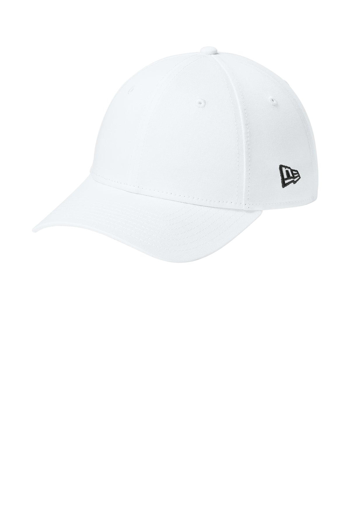 New Era Adjustable Structured Hat - White