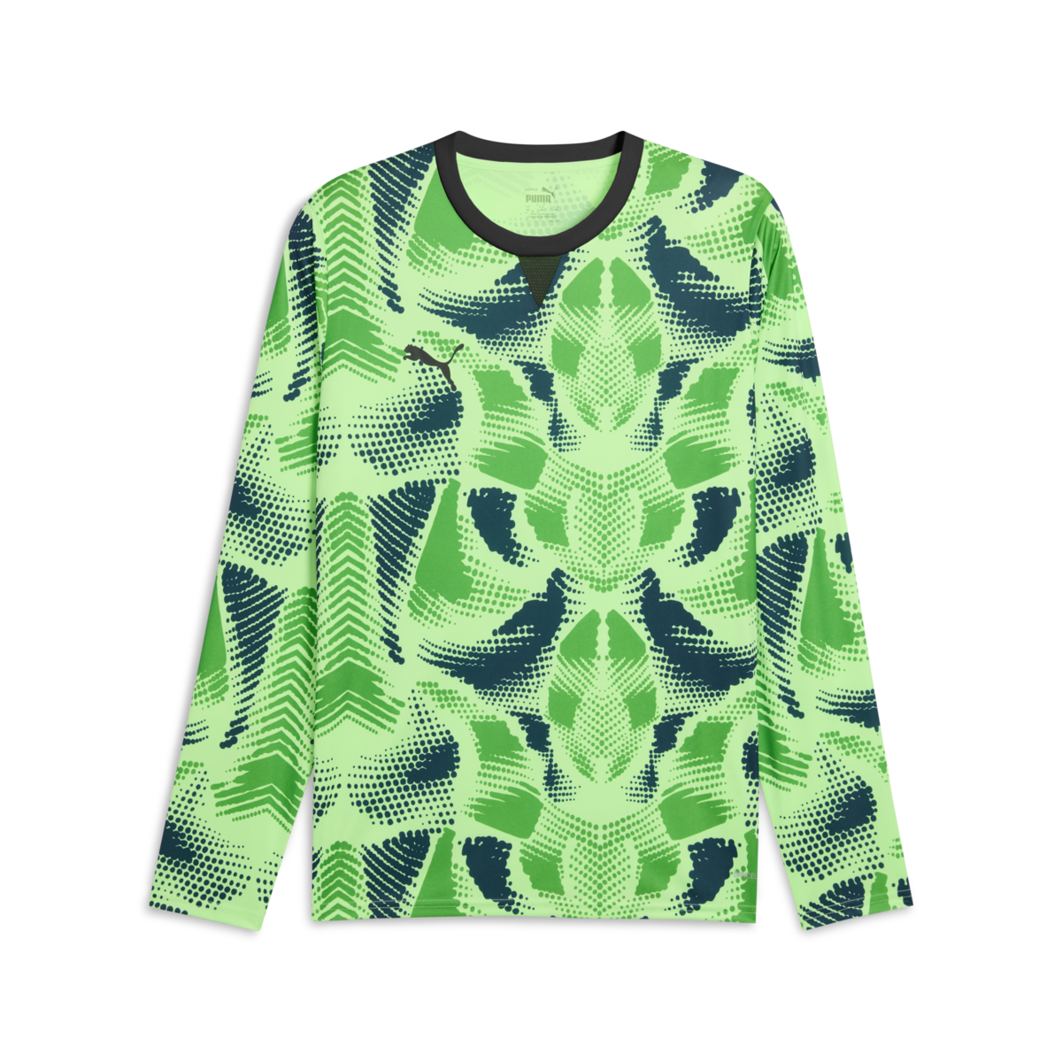 Puma Teamtarget Long Sleeve Goalkeeper Jersey - Green 706519-20