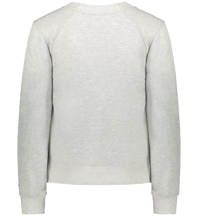 Badger Women's Fleece Crop Crew - Oxford