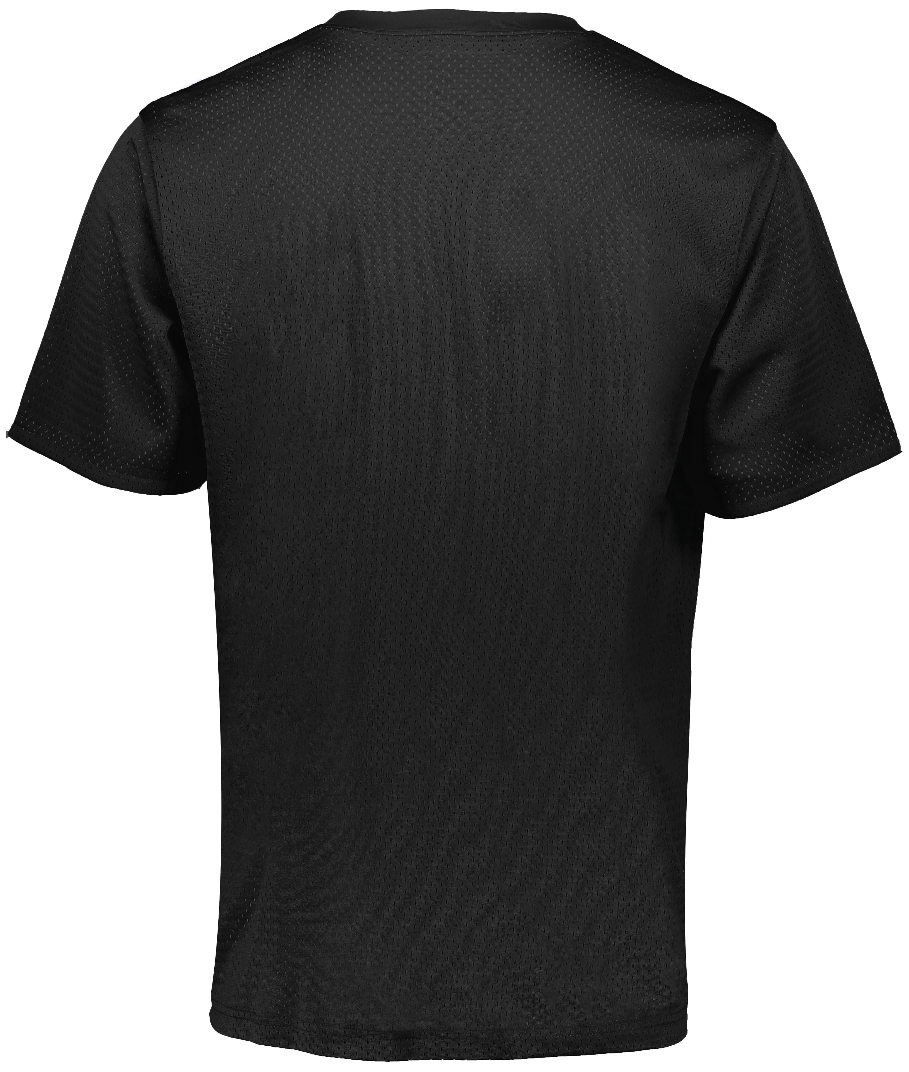 Augusta S/S Mesh Reversible Jersey - Black/White