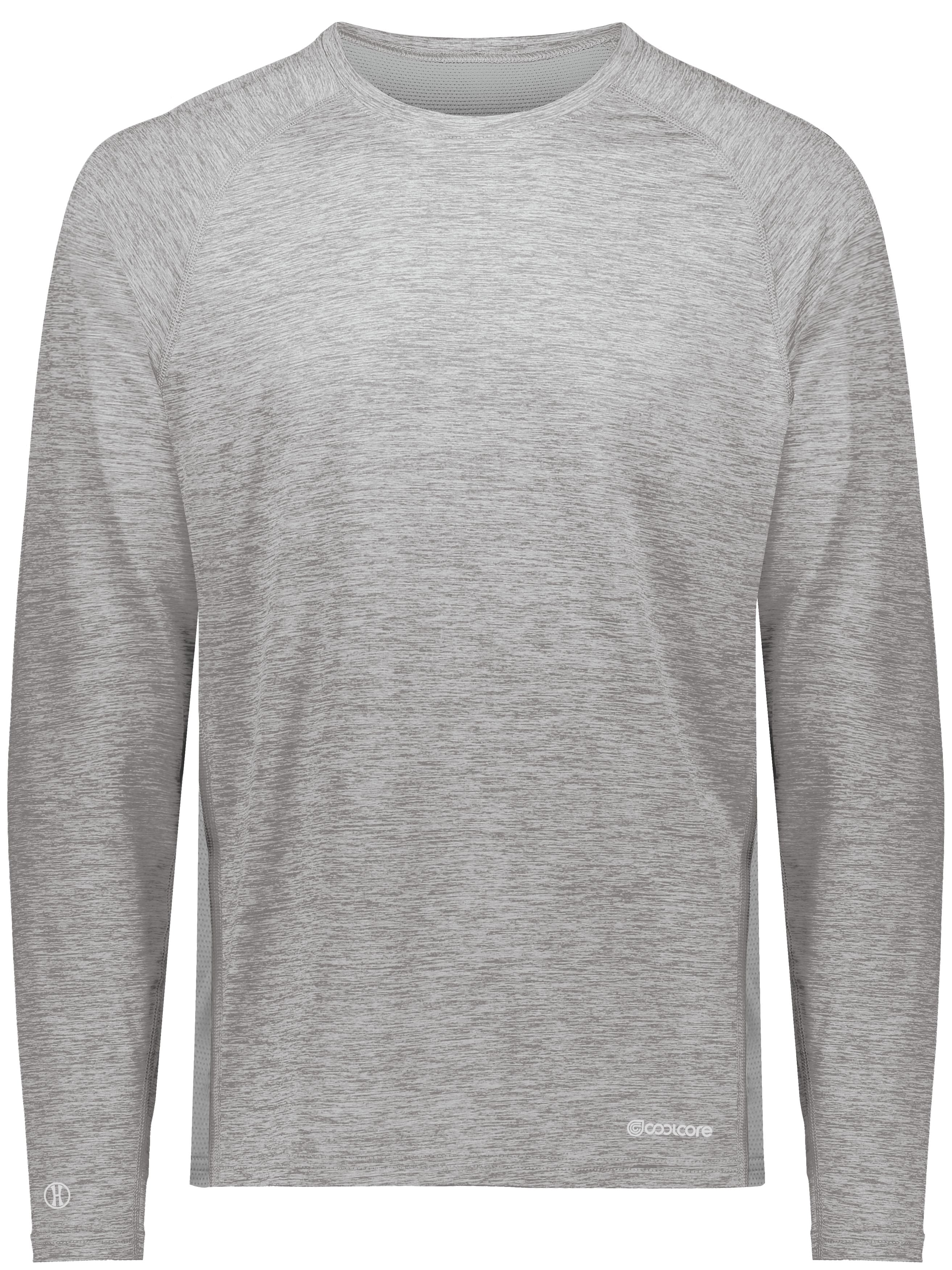 Holloway Electrify Coolcore L/S Tee - Athletic Grey Heather