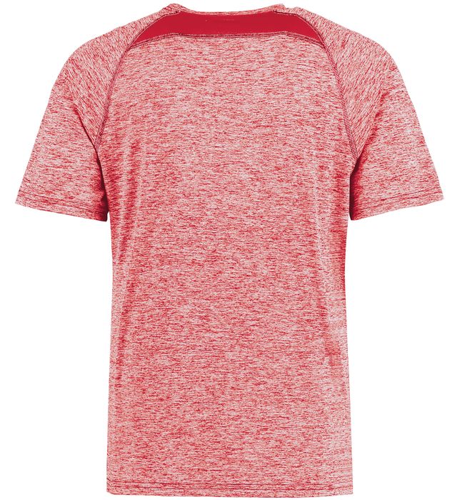 Holloway Youth Electrify Coolcore S/S Tee - Scarlet Heather