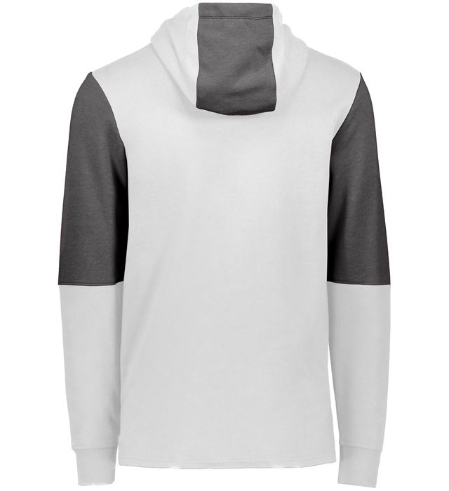 Holloway All-American Team Hoodie - White/Carbon Heather