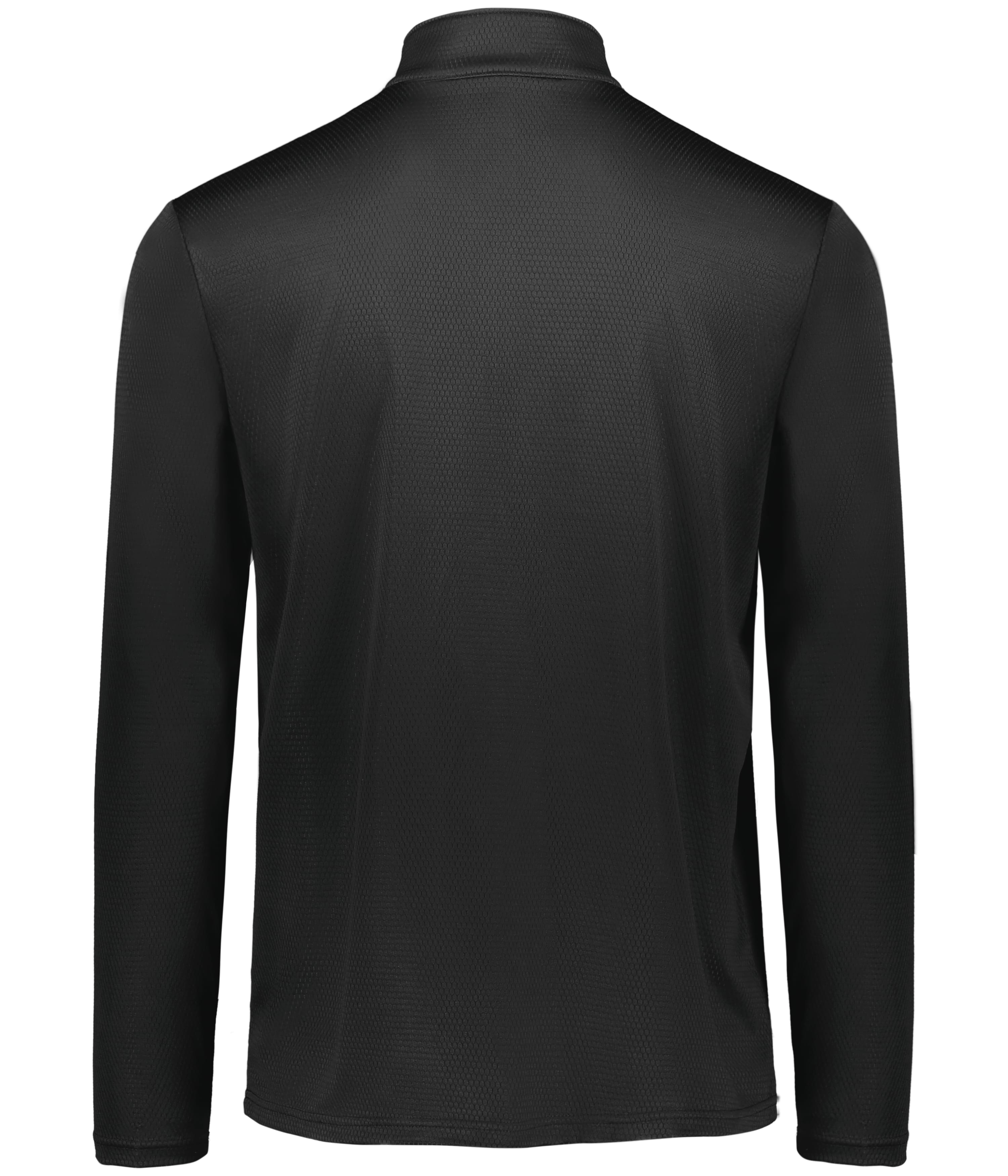 Holloway Prism Bold 1/4 Zip Pullover - Black/Scarlet