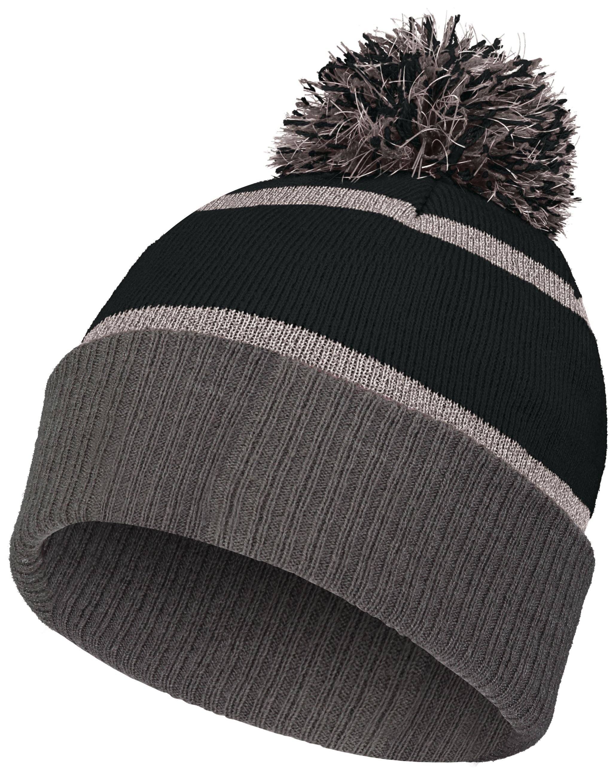 Holloway Reflective Beanie - Black/Carbon