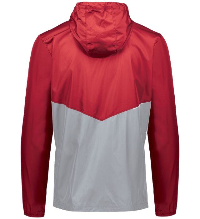 Holloway Youth Pack Pullover - Scarlet/Athletic Grey
