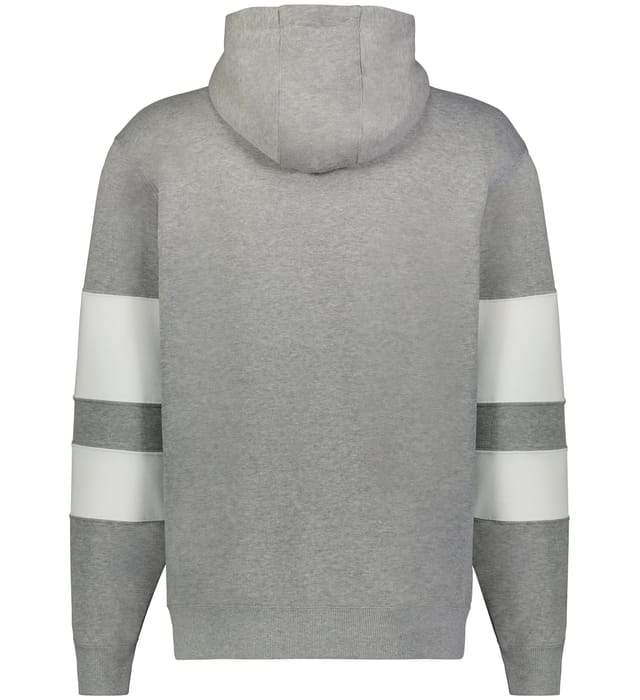 Holloway Youth Jackson Way Hoodie- Heather/White