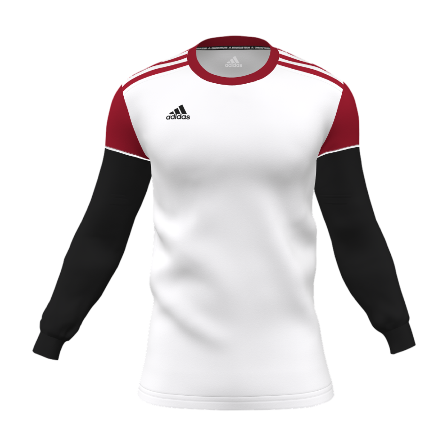 adidas Youth mi Squadra 17 L/S Jersey (FCW) - White DN9379-FCWB24
