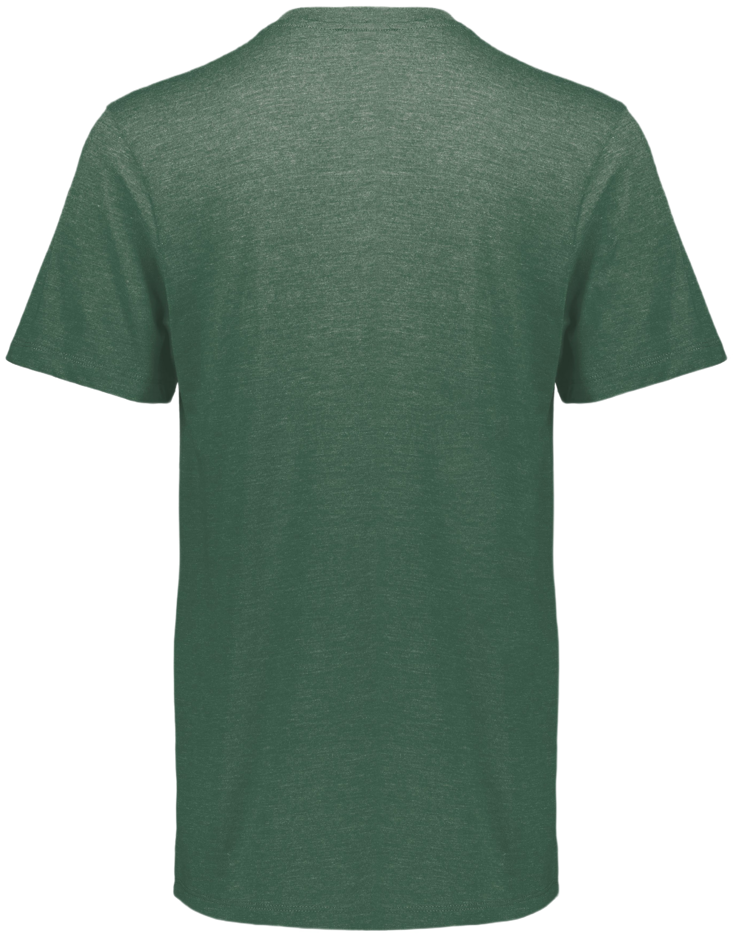 Augusta Youth Tri-Blend Tee - Dark Green Heather
