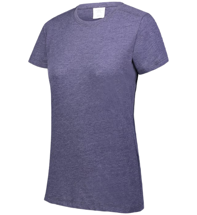 Augusta Women's Tri-Blend Tee - Navy Heather