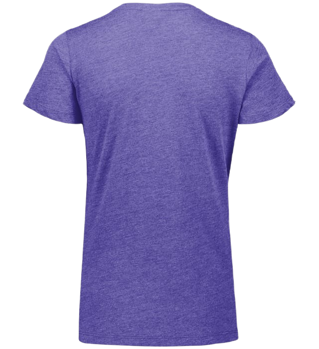Augusta Women's Tri-Blend Tee - Purple Heather
