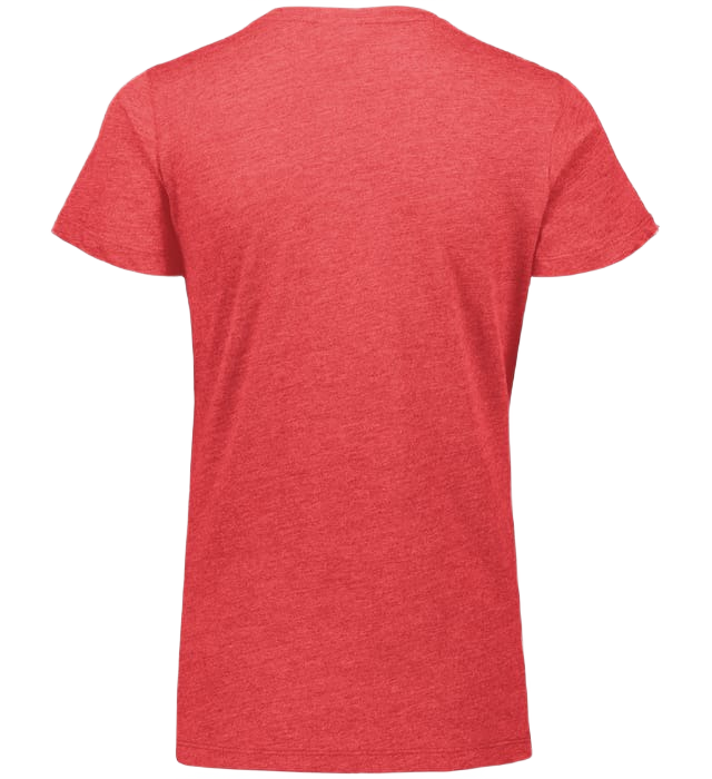 Augusta Women's Tri-Blend Tee - Red Heather