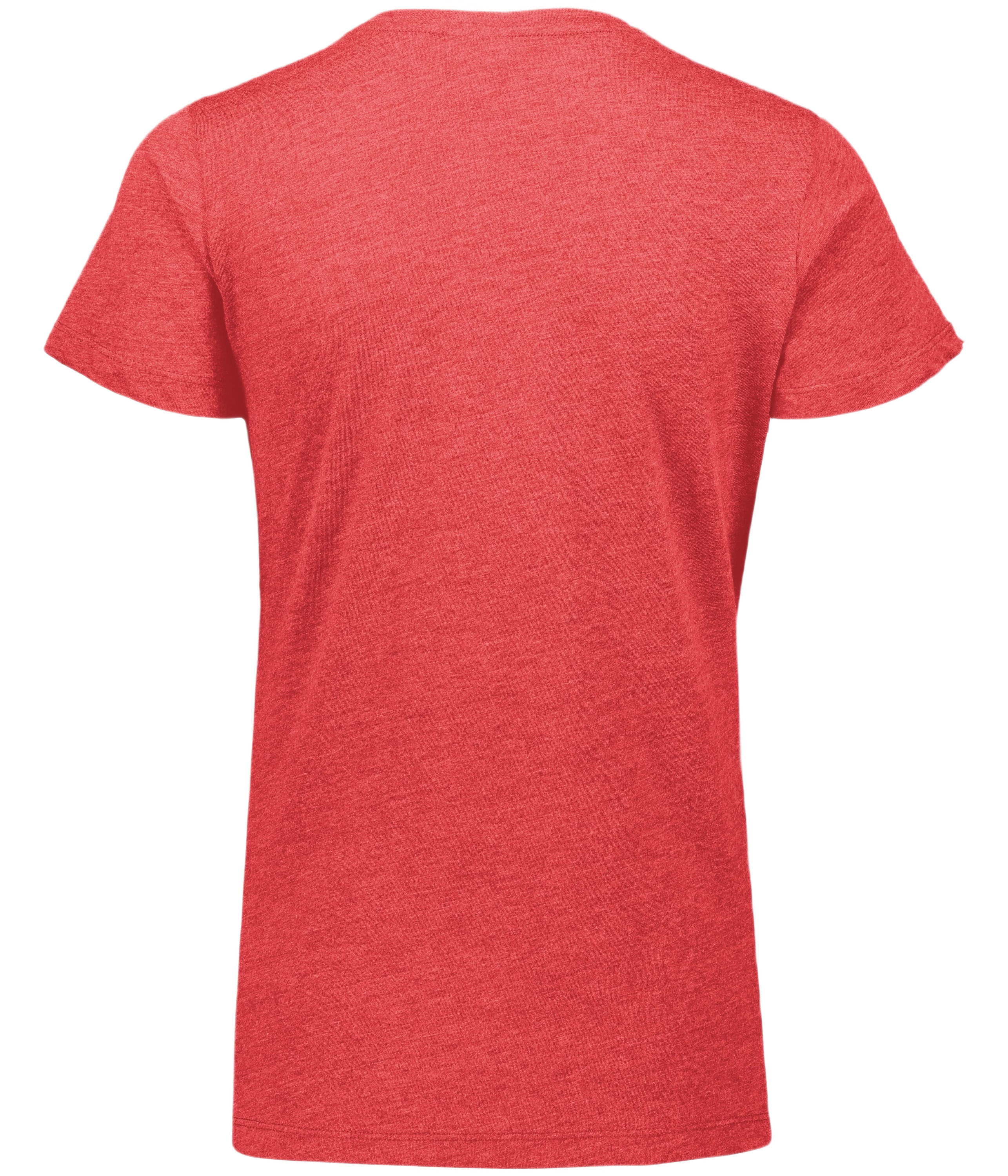 Augusta Tri-Blend Tee - Red Heather