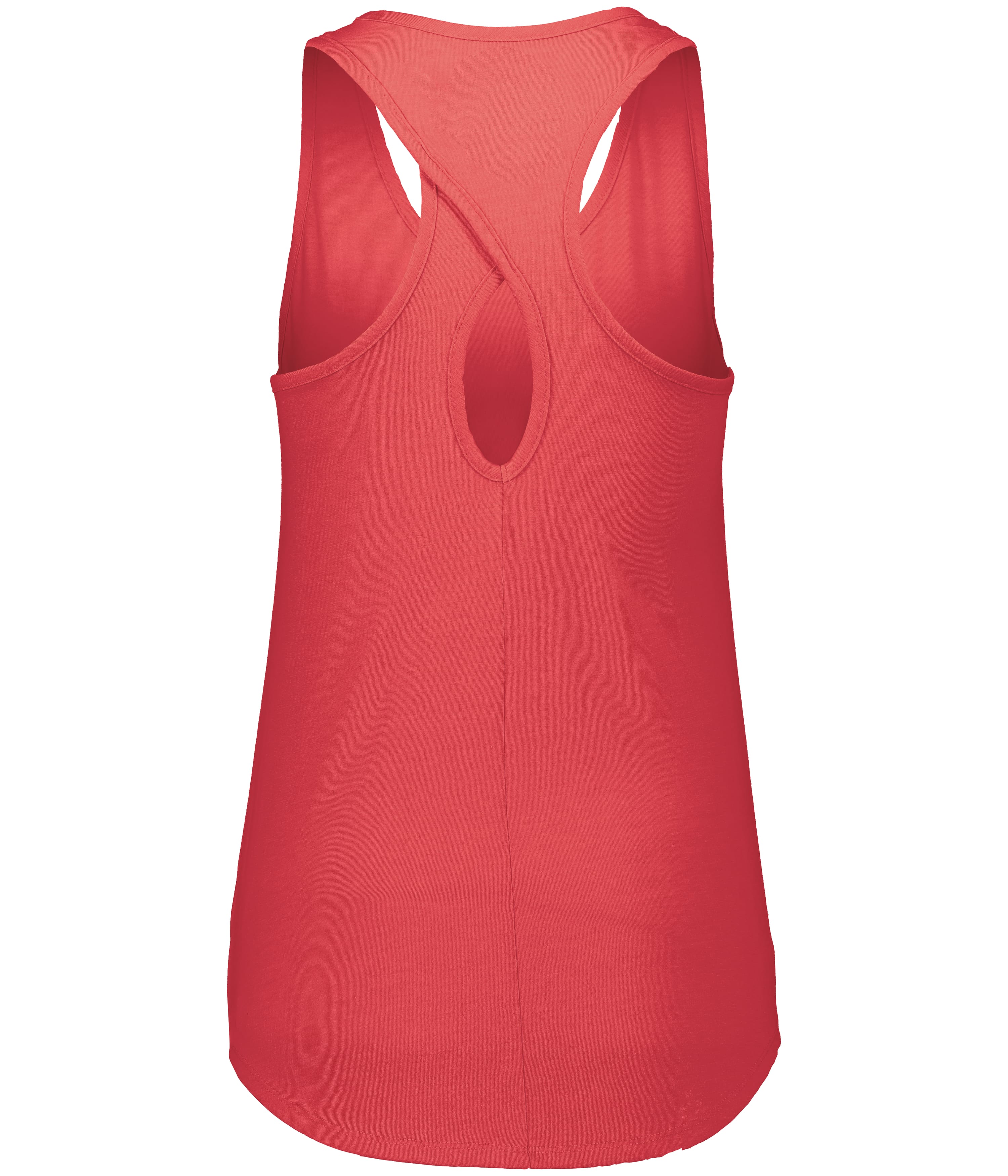 Augusta Women's Lux Tri-Blend Tank - Red Heather
