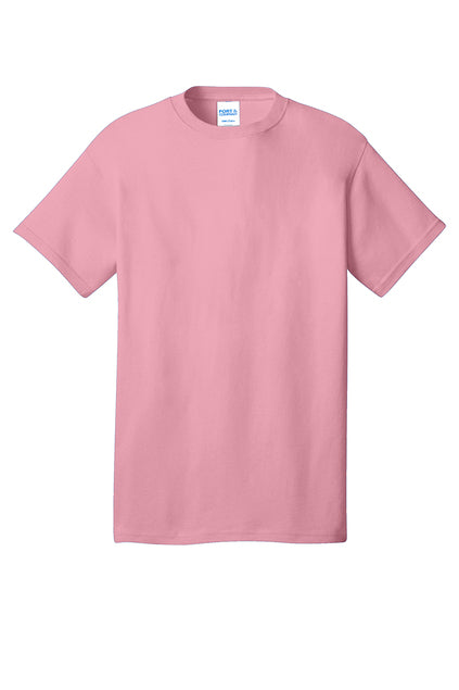 Port & Co Cotton Tee - Candy Pink