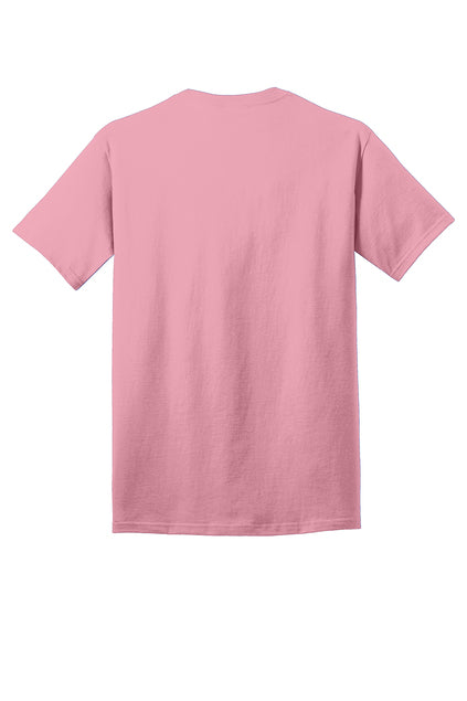Port & Co Cotton Tee - Candy Pink