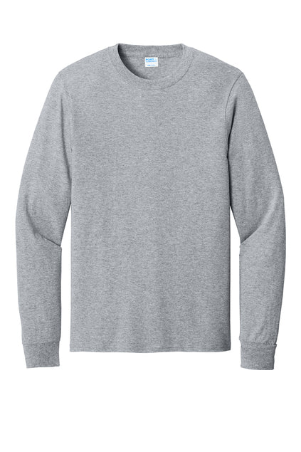 Port & Company Adult Core Blend Longsleeve Tee - Athletic Heather
