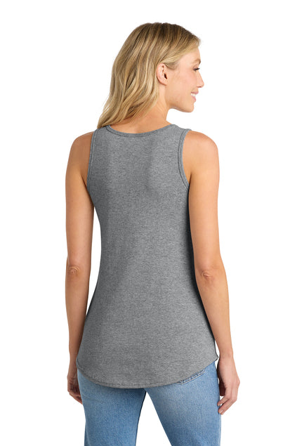 Port & Co Women's Core Cotton Tank Top - Grey