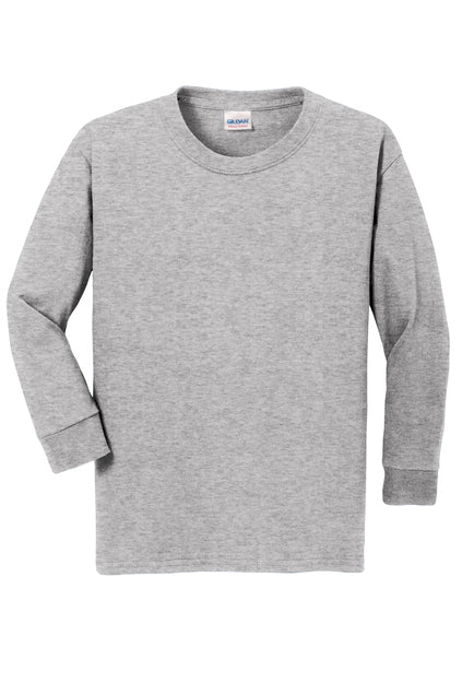 Gildan Youth Heavy Cotton Long Sleeve - Grey (Kearny)