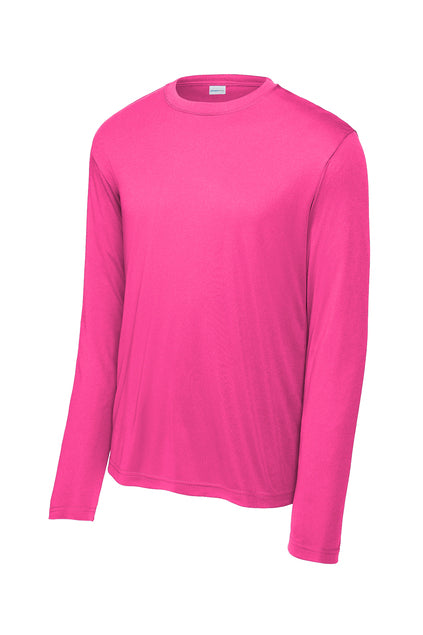 Dryzone Youth Performance L/S Tee Pink