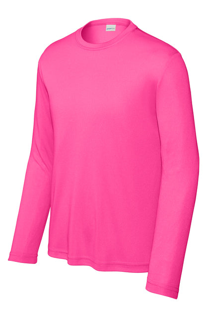 Dryzone Adult Performance L/S Tee Pink