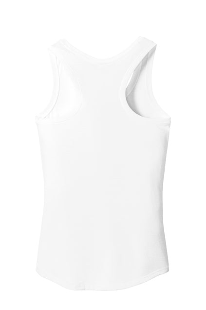 District Women’s Perfect Tri Racerback Tank - White