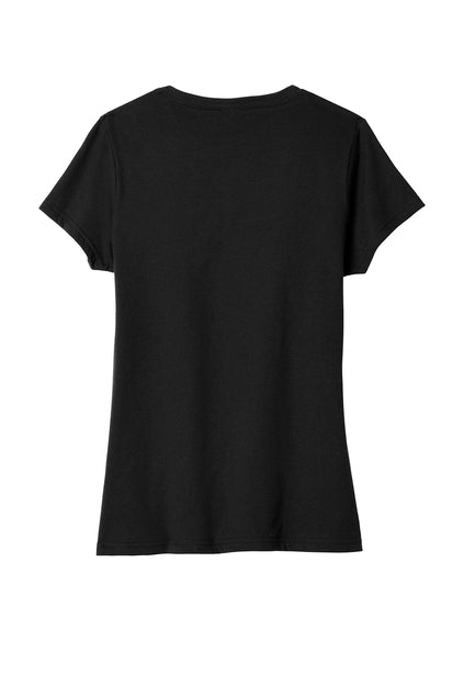 Port & Co Women's Fan Favorite Blend V-Neck Tee - Black