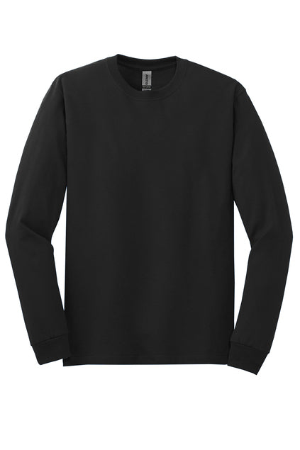 Gildan Heavy Cotton Long Sleeve Tee - Black