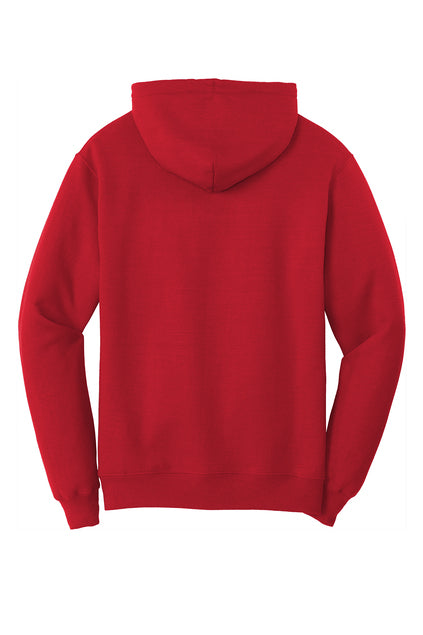 Port & Company Adult Core Fleece Pullover Hooded Sweatshirt - Red