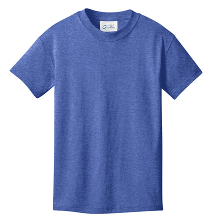 Port & Company Adult Core Cotton Tee - Royal Heather